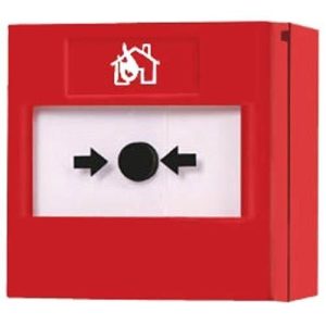 RESETTABLE FIRE MANUAL CALL POINT (RED)