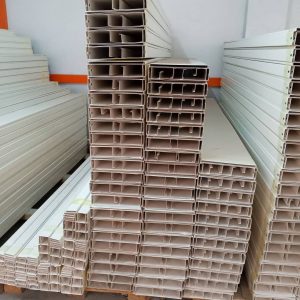 10x2 Metallic Cable Trunking 2.4m 250*50*2440(10*2*96)