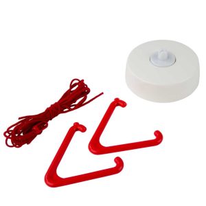 NC807C Red Ceiling Pull Call Unit