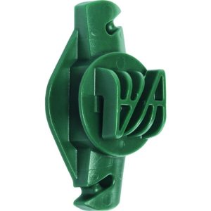 Plastic Green W Insulator for Electric Fencing