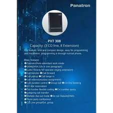 Panatron PXT 308 PABX 3 Lines 8 extension PXT 308 | Informed Systems Store Panatron PXT 308 PABX 3 Lines 8 extension PXT 308 - Image 2
