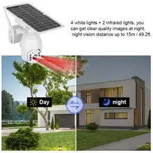 4G Hd Intelligent Solar Energy Alert Ptz Camera