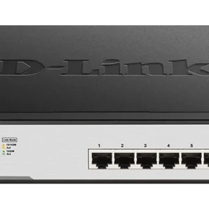 D-Link DGS-F1100-10PS 8 Port PoE Gigabit Smart Managed Switch + 2 SFP ports 
