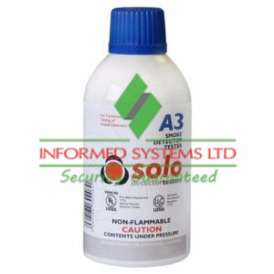 Solo A3 Smoke Detector Test Gas Canister 125ml