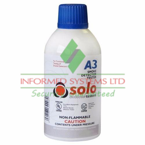 Solo A3 Smoke Detector Test Gas Canister 125ml | Informed Systems Store Solo A3 Smoke Detector Test Gas Canister 125ml