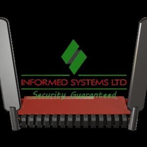 Mikrotik L009UiGS-2HaxD-IN wireless router Gigabit Ethernet Single-band (2.4 GHz) Red