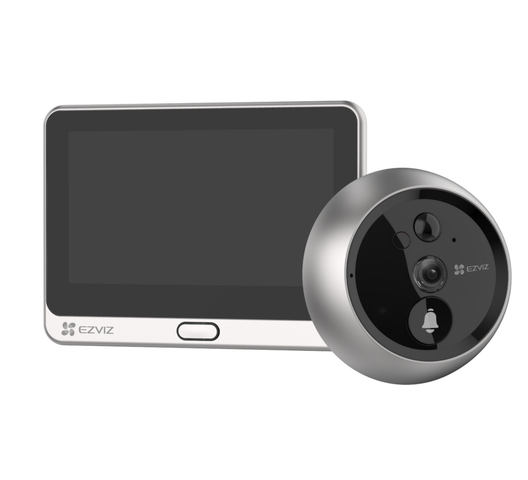 Ezviz DP2C Wire-free Peephole Camera Doorbell | Informed Systems Store Ezviz DP2C Wire-free Peephole Camera Doorbell