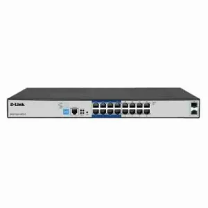 D-Link DGS-F1210-18PS-E 16-Port PoE Gigabit  Smart Managed Switch
